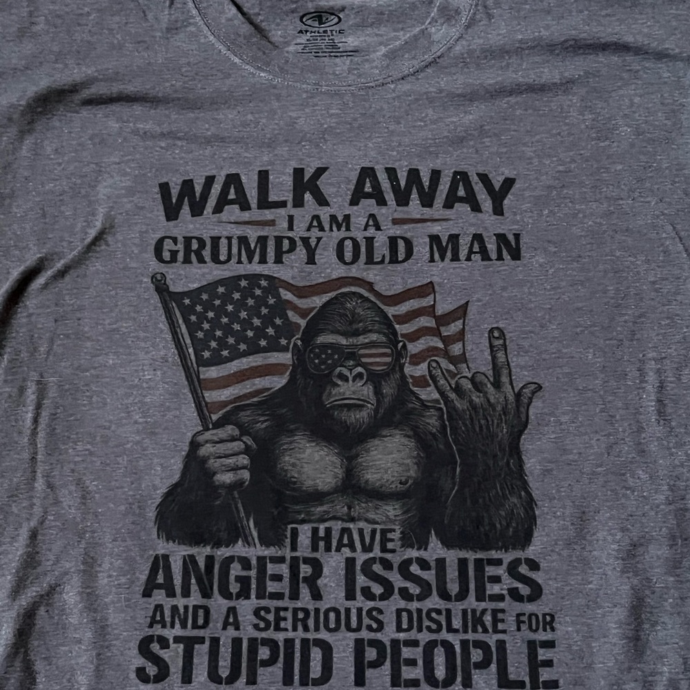 Grumpy old man tshirt